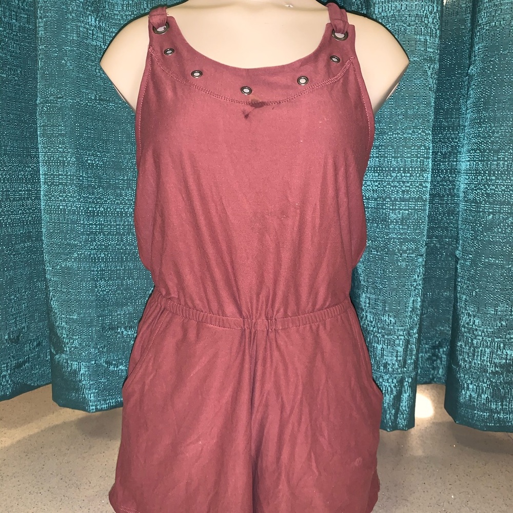 Open Back Romper